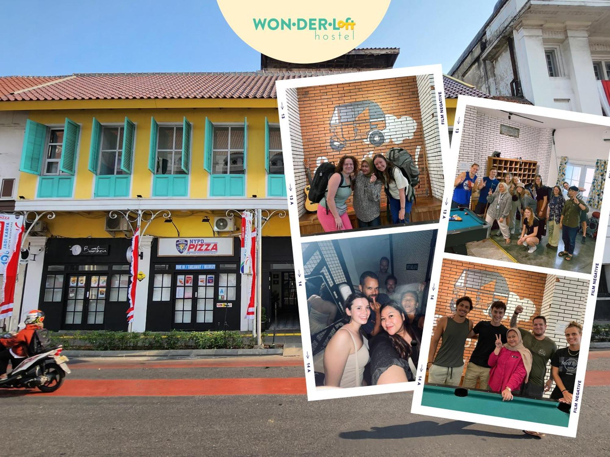 Wonderloft Hostel Kota Tua Jacarta Exterior foto